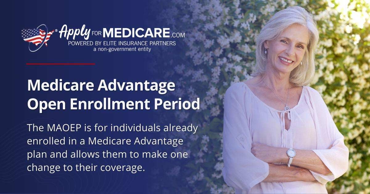 Medicare Advantage Open Enrollment Period Apply For Medicare