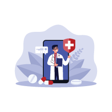 Navigating telehealth and virtual doctors appointments icon